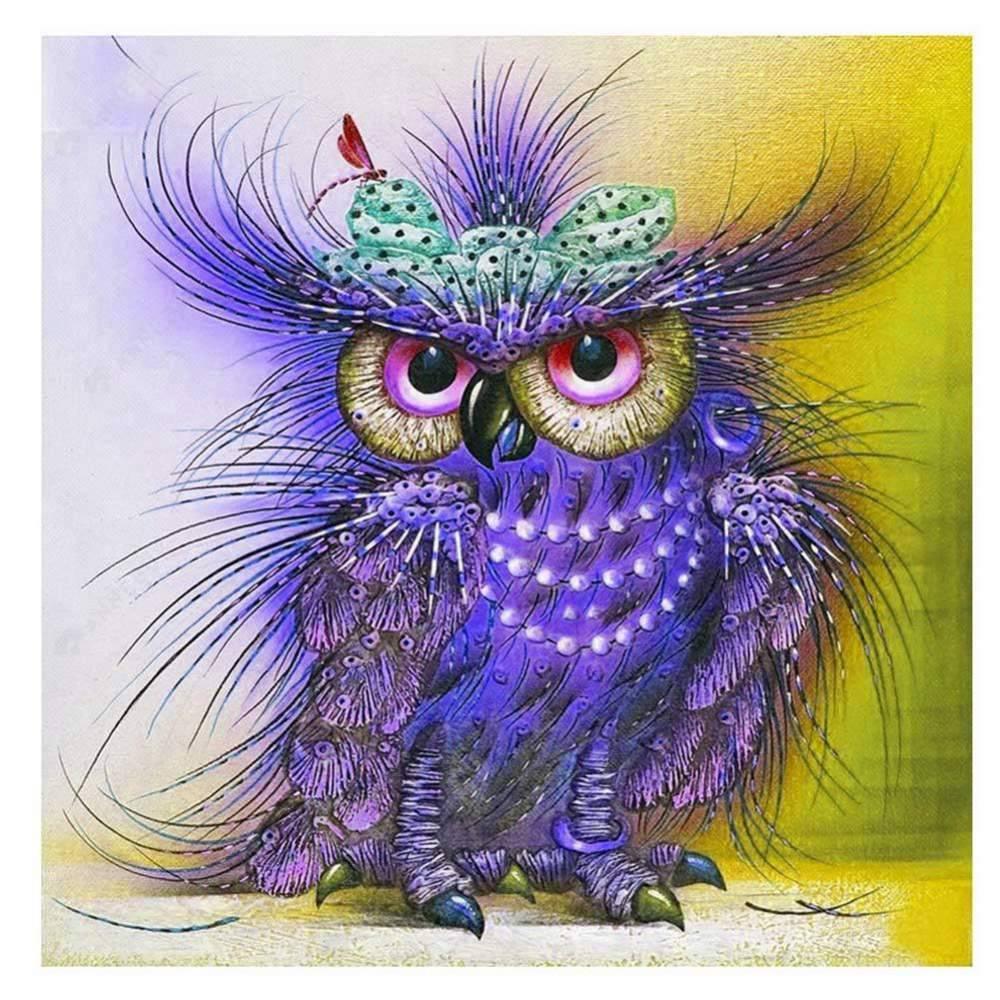 Free Owl - MyCraftsGfit - Free 5D Diamond Painting