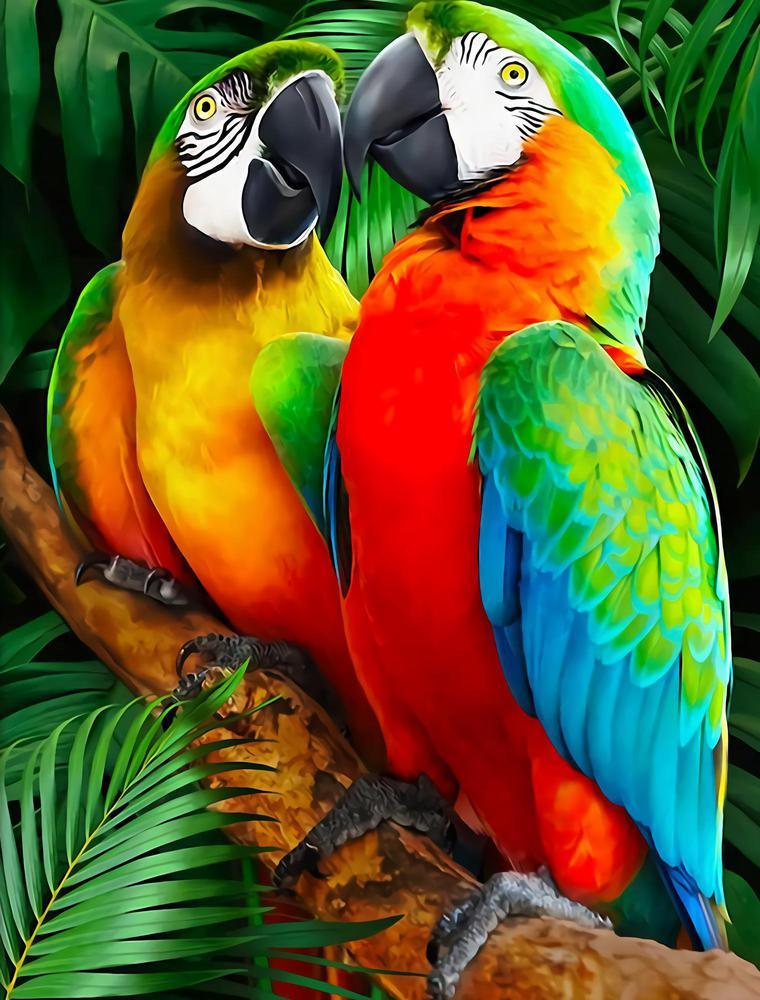 Free Parrot - MyCraftsGfit - Free 5D Diamond Painting