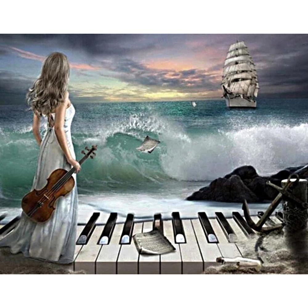 Free Piano - MyCraftsGfit - Free 5D Diamond Painting