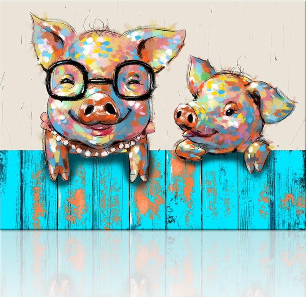 Free Piggy - MyCraftsGfit - Free 5D Diamond Painting