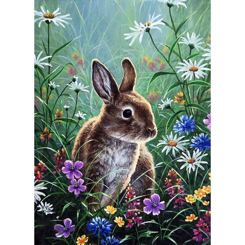 Free Rabbit - MyCraftsGfit - Free 5D Diamond Painting