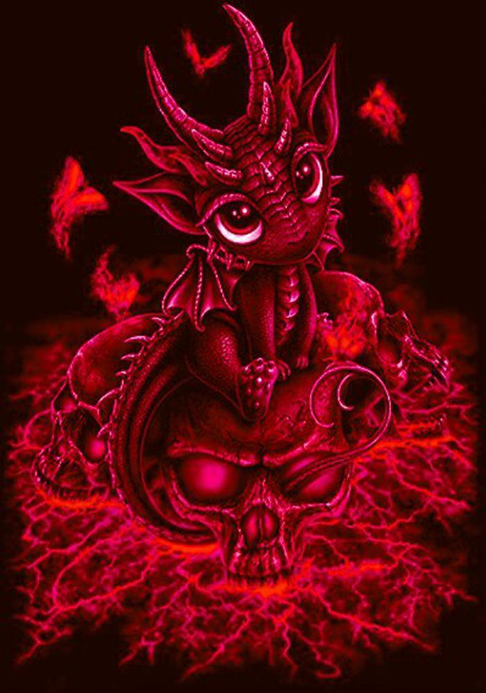 Free Red Dragon - MyCraftsGfit - Free 5D Diamond Painting