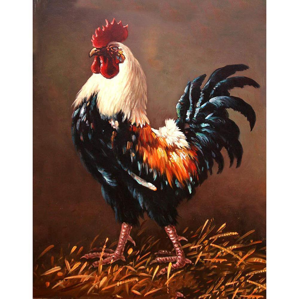 Free Rooster - MyCraftsGfit - Free 5D Diamond Painting