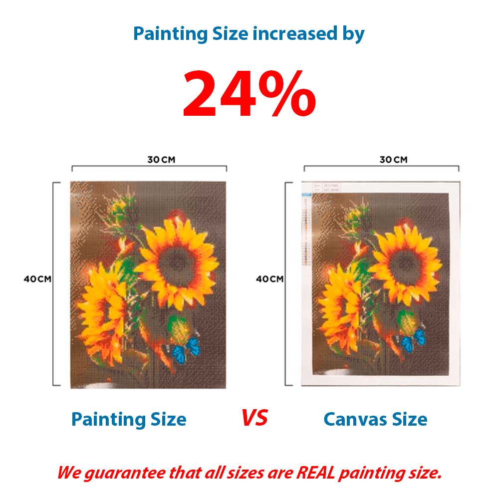 Free Round Beads Sunflowers - MyCraftsGfit - Free 5D Diamond Painting