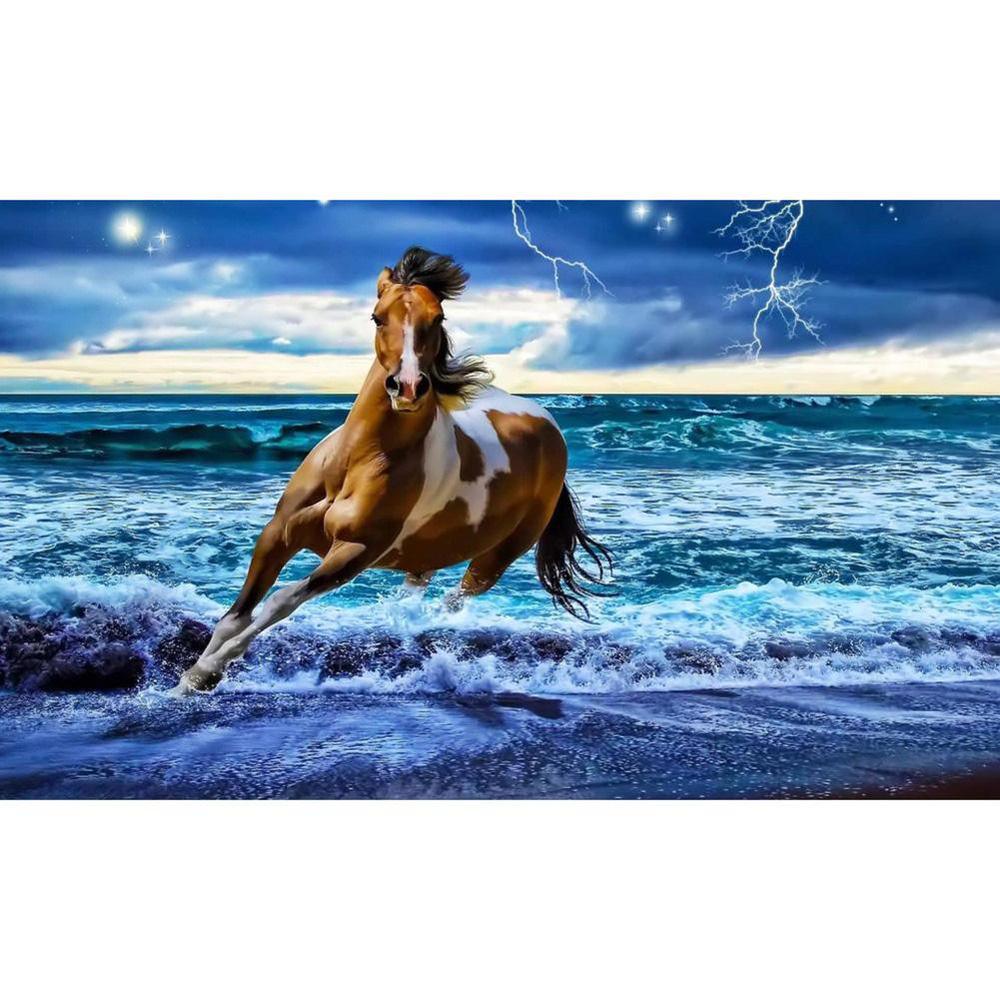 Free Running Horse - MyCraftsGfit - Free 5D Diamond Painting