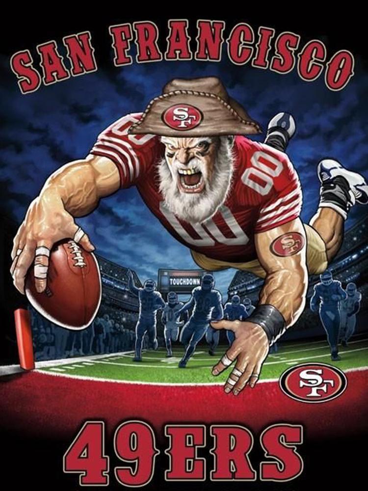 Free San Francisco 49ers - MyCraftsGfit - Free 5D Diamond Painting