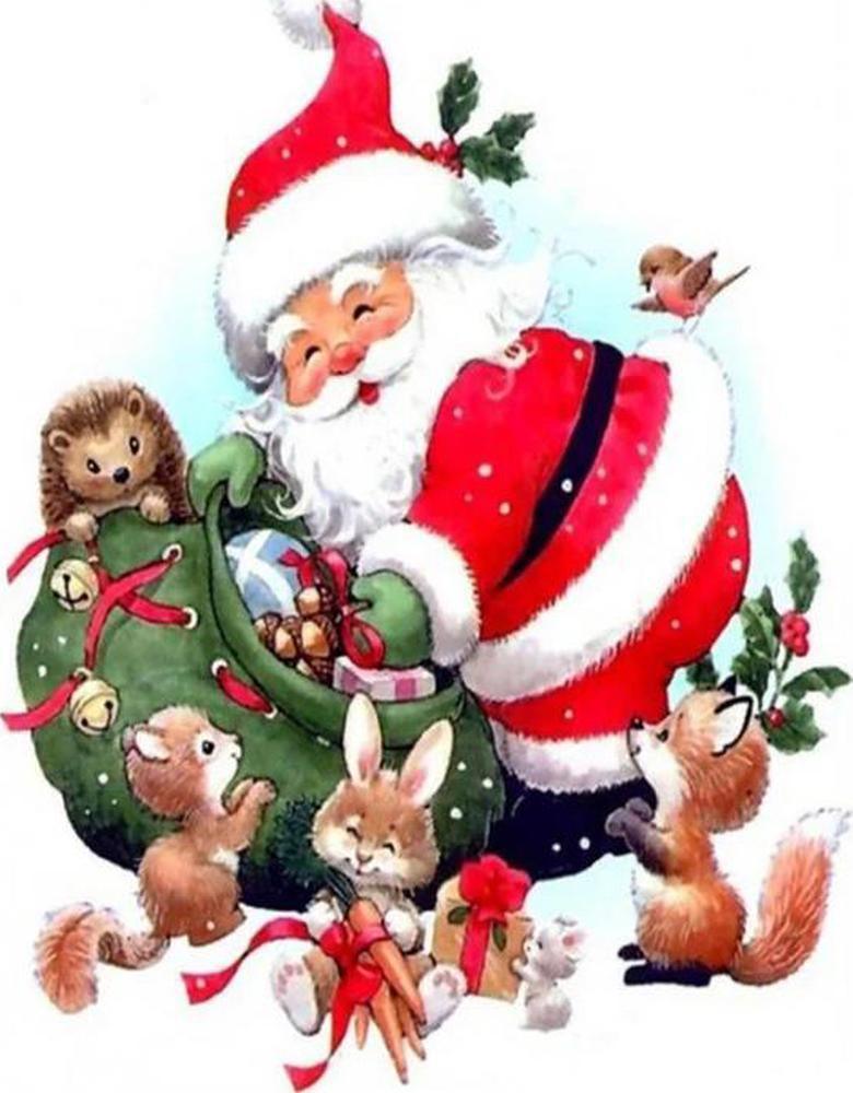 Free Santa Claus - MyCraftsGfit - Free 5D Diamond Painting