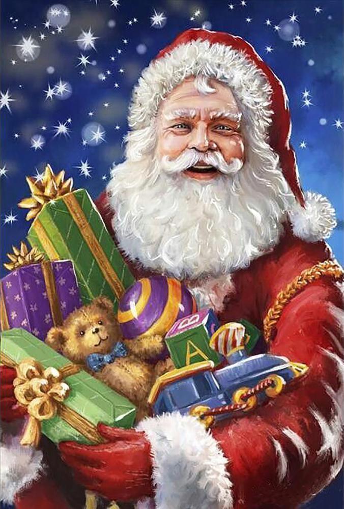 Free Santa Claus - MyCraftsGfit - Free 5D Diamond Painting