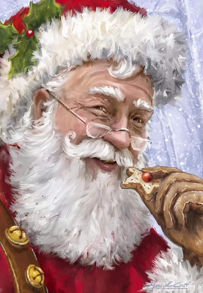 Santa Claus Free 5D Diamond Painting Kits MyCraftsGfit - Free 5D Diamond Painting mycraftsgift.com