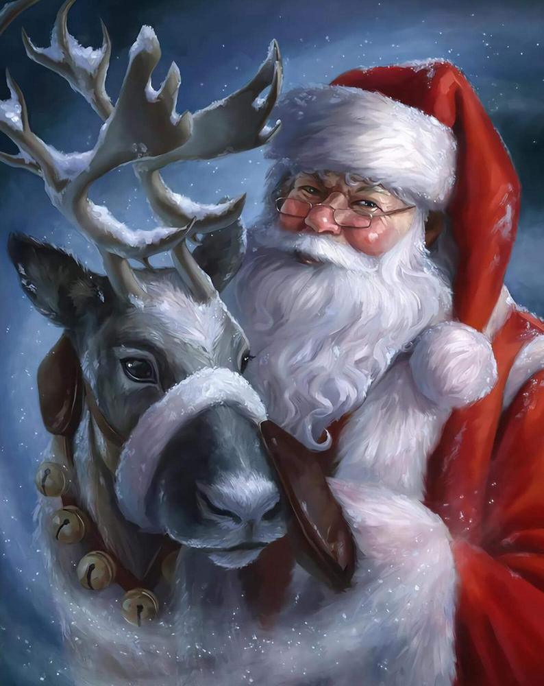 Free Santa Claus - MyCraftsGfit - Free 5D Diamond Painting