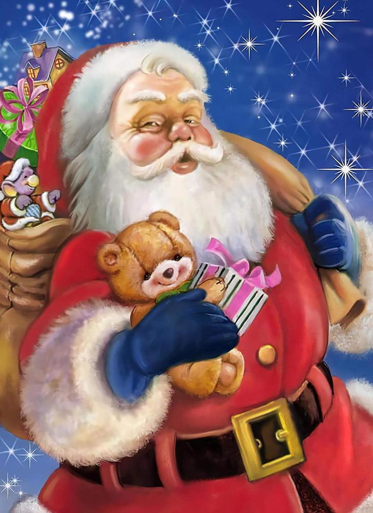 Free Santa Claus - MyCraftsGfit - Free 5D Diamond Painting