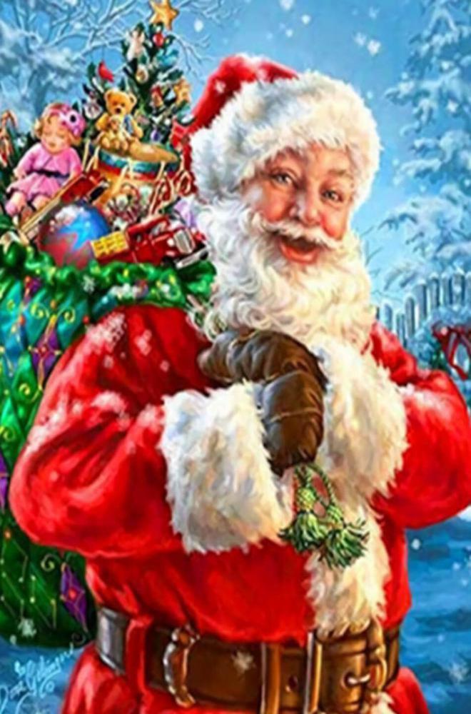 Free Santa Claus - MyCraftsGfit - Free 5D Diamond Painting