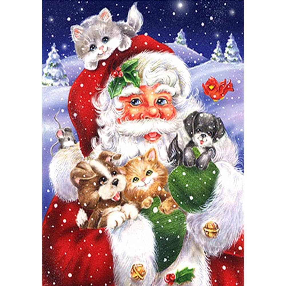 Free Santa Claus - MyCraftsGfit - Free 5D Diamond Painting