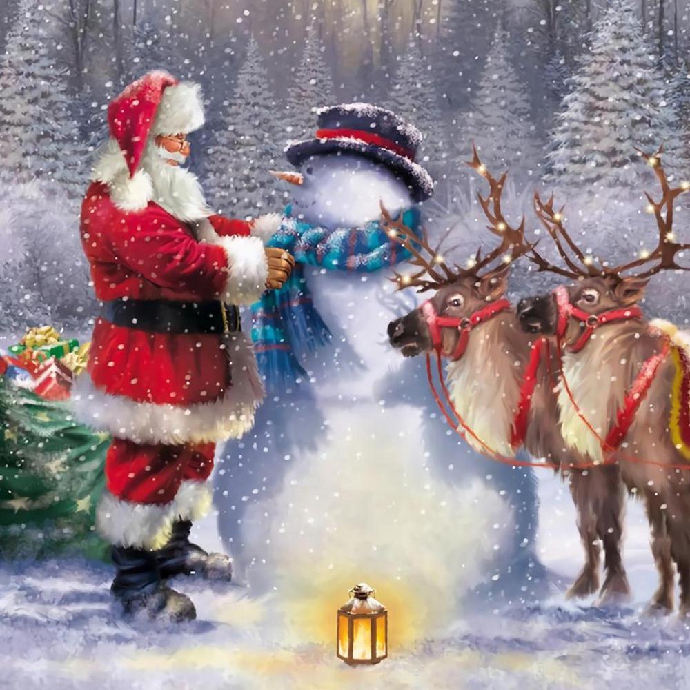 Free Santa Claus - MyCraftsGfit - Free 5D Diamond Painting