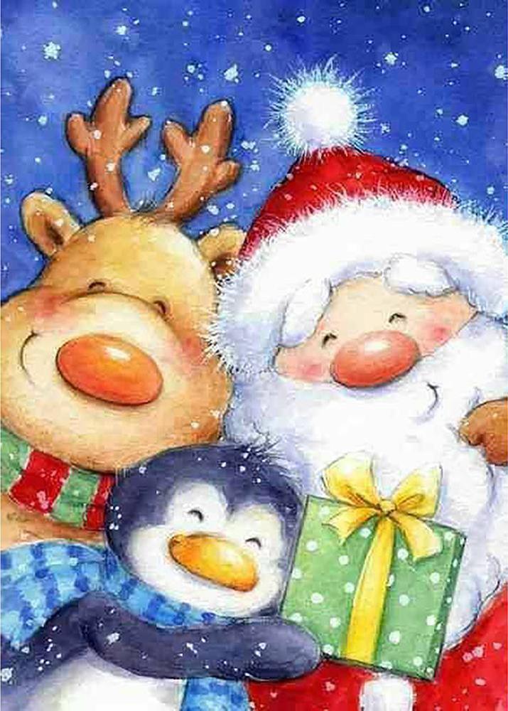 Free Santa Claus - MyCraftsGfit - Free 5D Diamond Painting