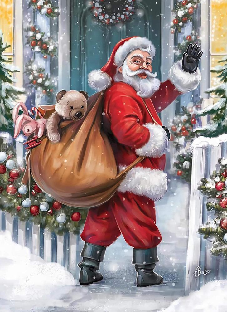 Free Santa Claus - MyCraftsGfit - Free 5D Diamond Painting