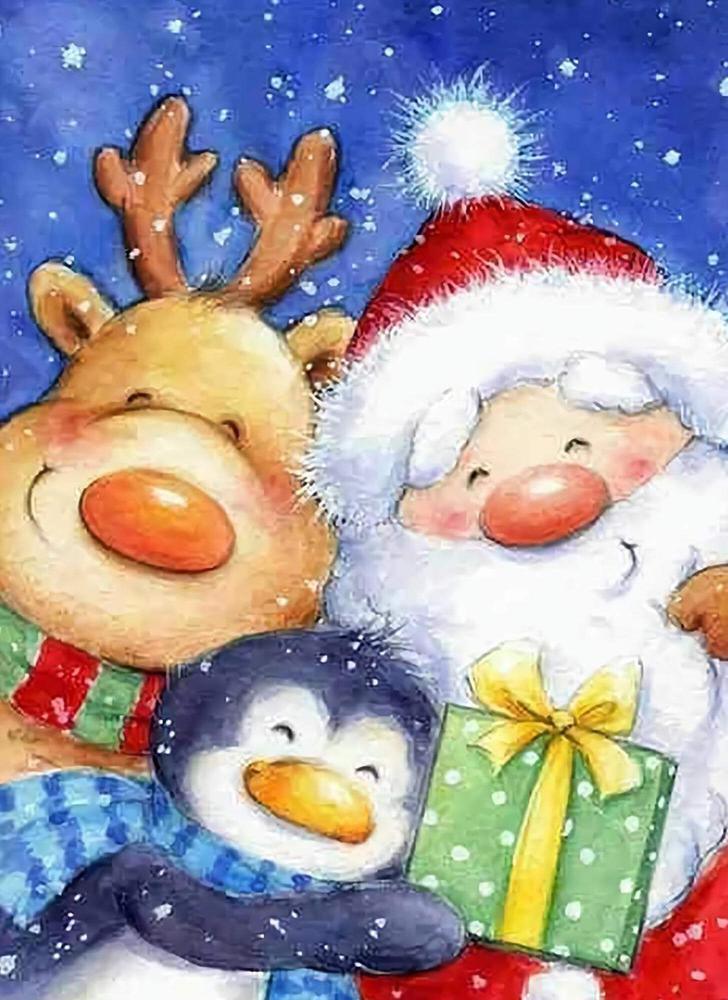 Free Santa Claus - MyCraftsGfit - Free 5D Diamond Painting