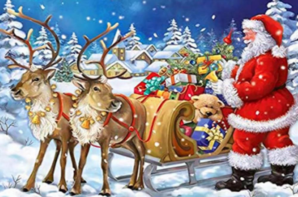 Free Santa Claus - MyCraftsGfit - Free 5D Diamond Painting