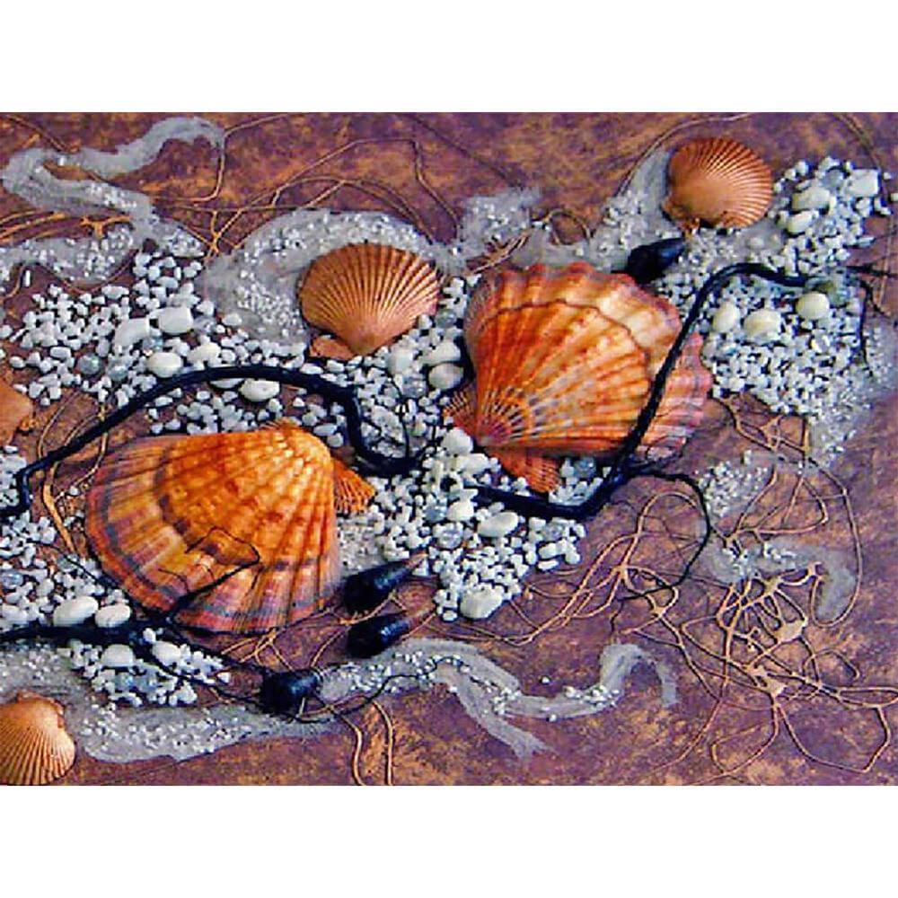 Free Sea Shell - MyCraftsGfit - Free 5D Diamond Painting