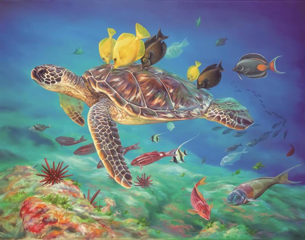 Free Sea Turtles - MyCraftsGfit - Free 5D Diamond Painting