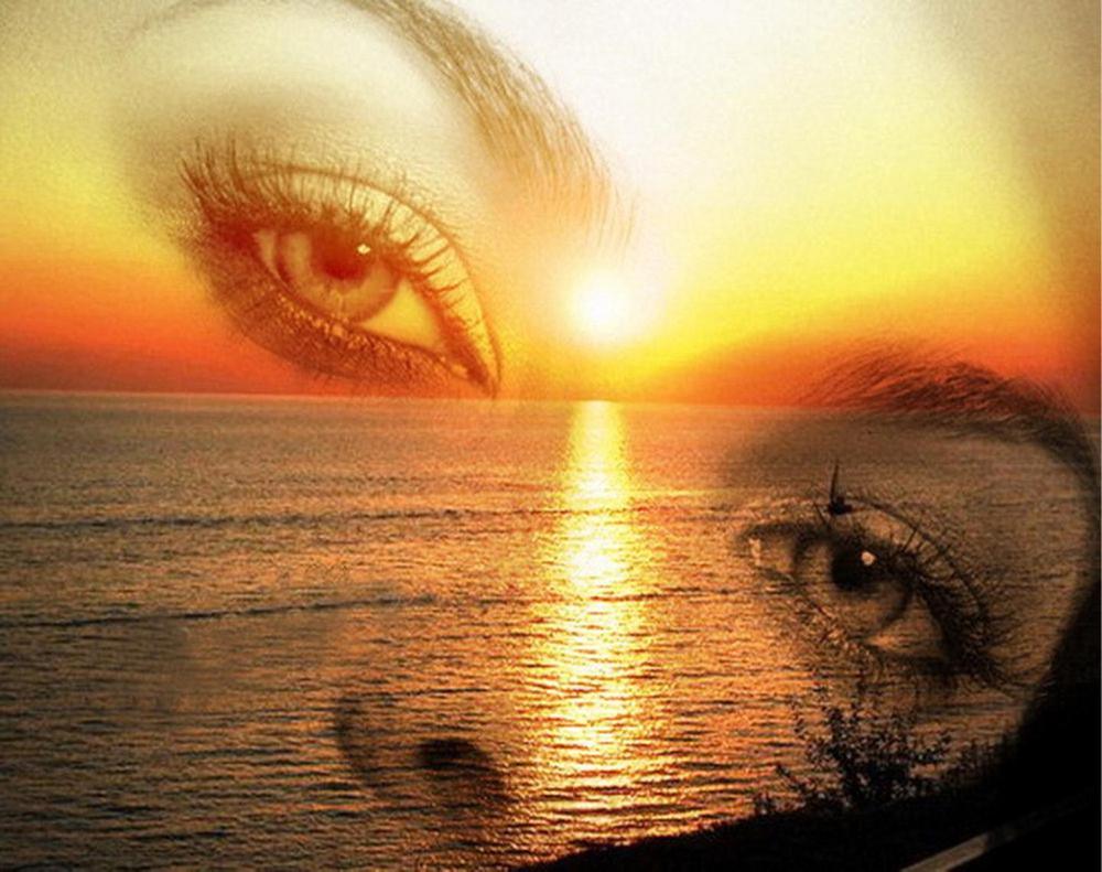 Free Seascape In The Eyes - MyCraftsGfit - Free 5D Diamond Painting