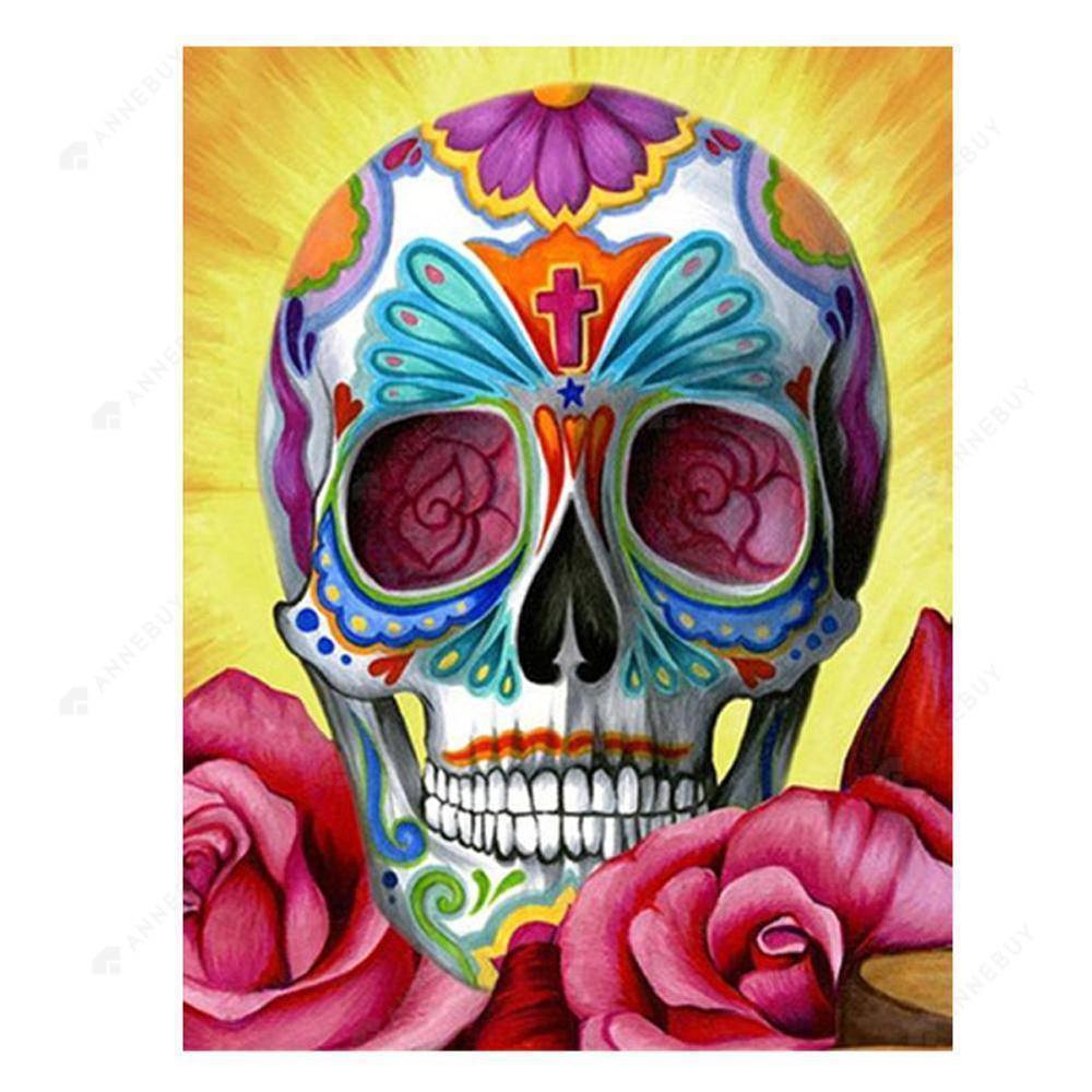 Free Skull - MyCraftsGfit - Free 5D Diamond Painting