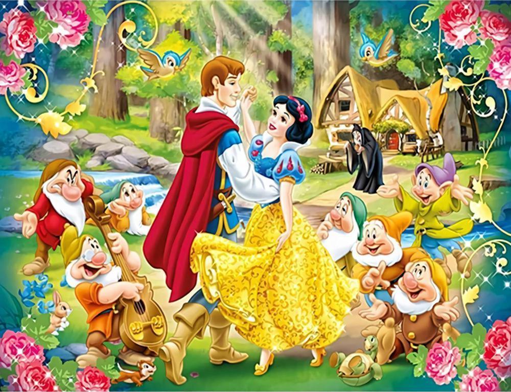 Free Snow White - MyCraftsGfit - Free 5D Diamond Painting