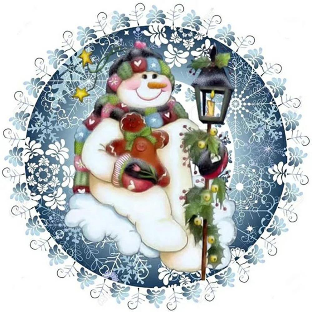 Free Snowman - MyCraftsGfit - Free 5D Diamond Painting