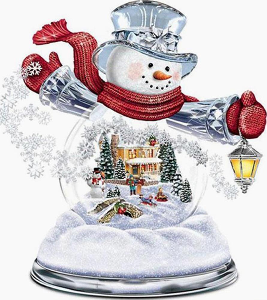 Snowman Free 5D Diamond Painting Kits MyCraftsGfit - Free 5D Diamond Painting mycraftsgift.com