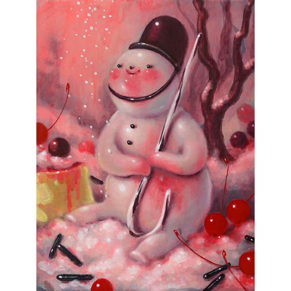 Free Snowman - MyCraftsGfit - Free 5D Diamond Painting