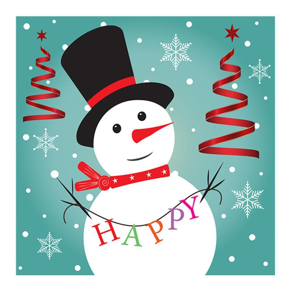 Free Snowman - MyCraftsGfit - Free 5D Diamond Painting