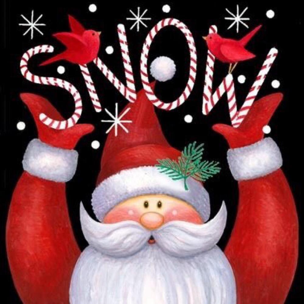 Free Snowman Santa - MyCraftsGfit - Free 5D Diamond Painting