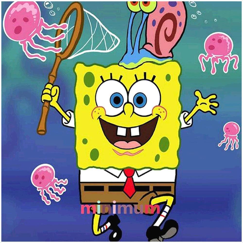 Free SpongeBob - MyCraftsGfit - Free 5D Diamond Painting