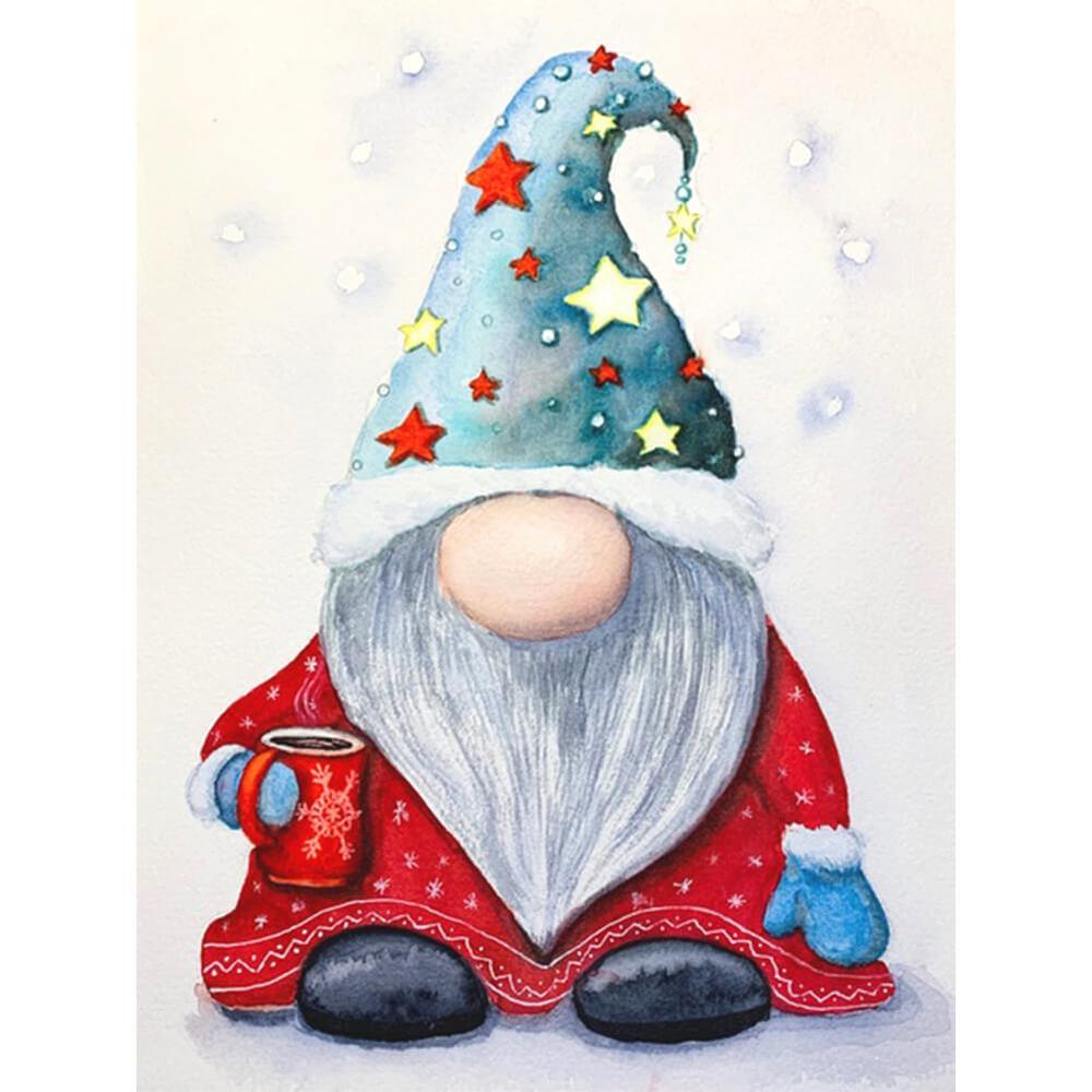 Free Star Hat Gnome - MyCraftsGfit - Free 5D Diamond Painting