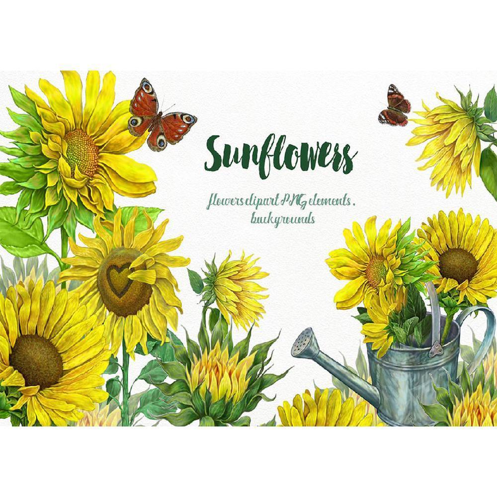 Free Sunflower - MyCraftsGfit - Free 5D Diamond Painting