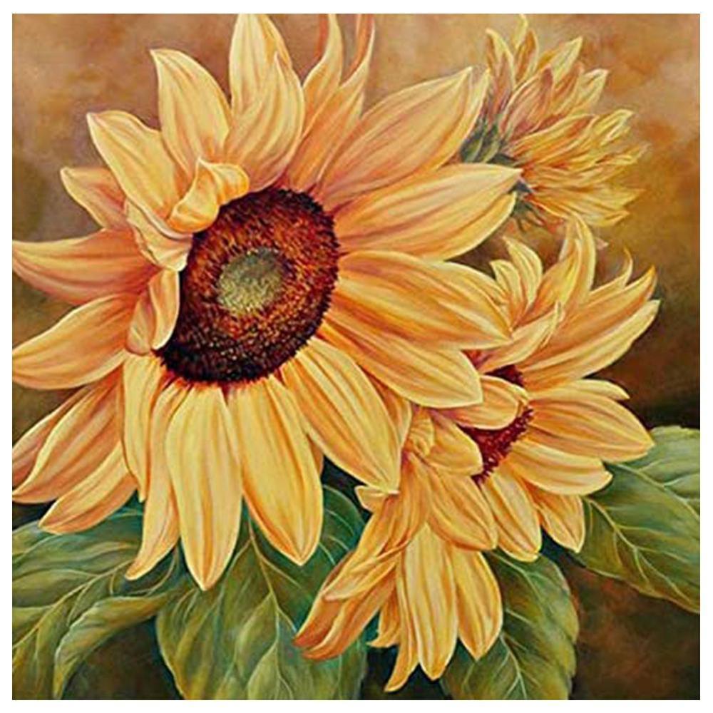 Free Sunflower - MyCraftsGfit - Free 5D Diamond Painting