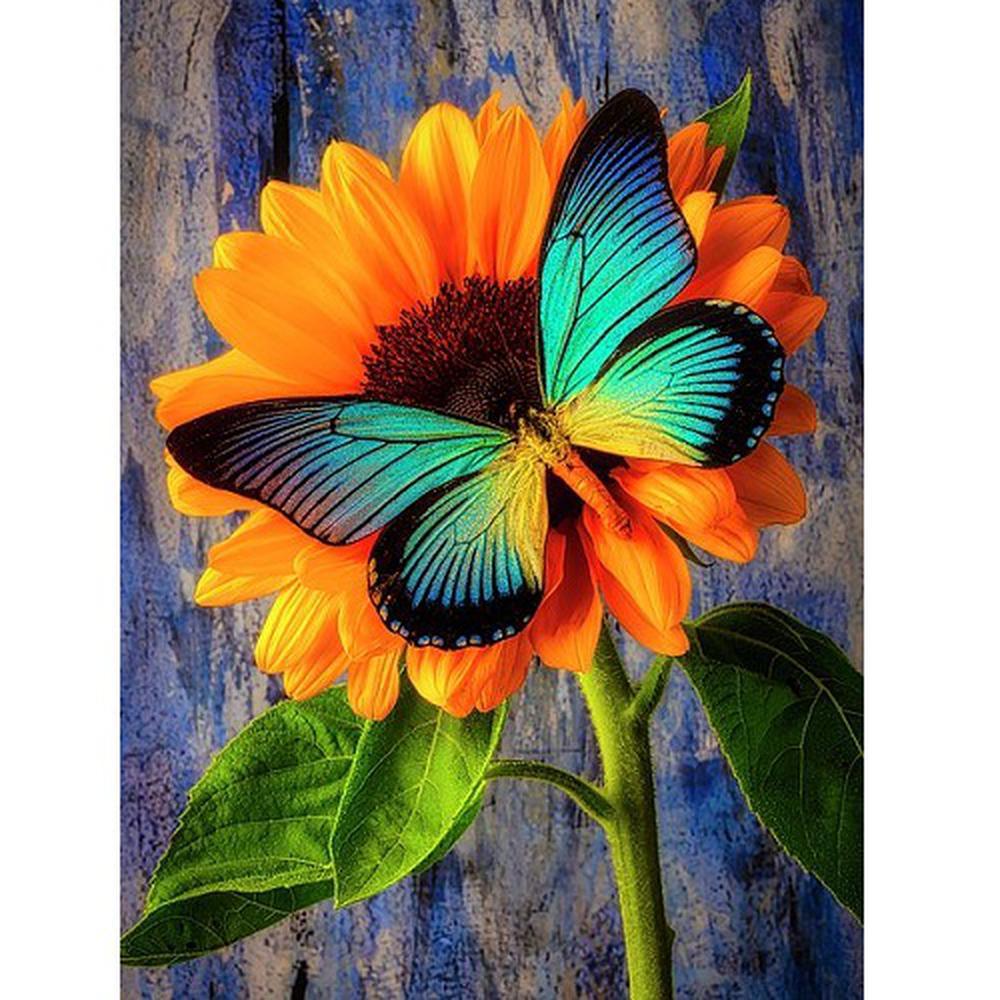 Free Sunflower - MyCraftsGfit - Free 5D Diamond Painting