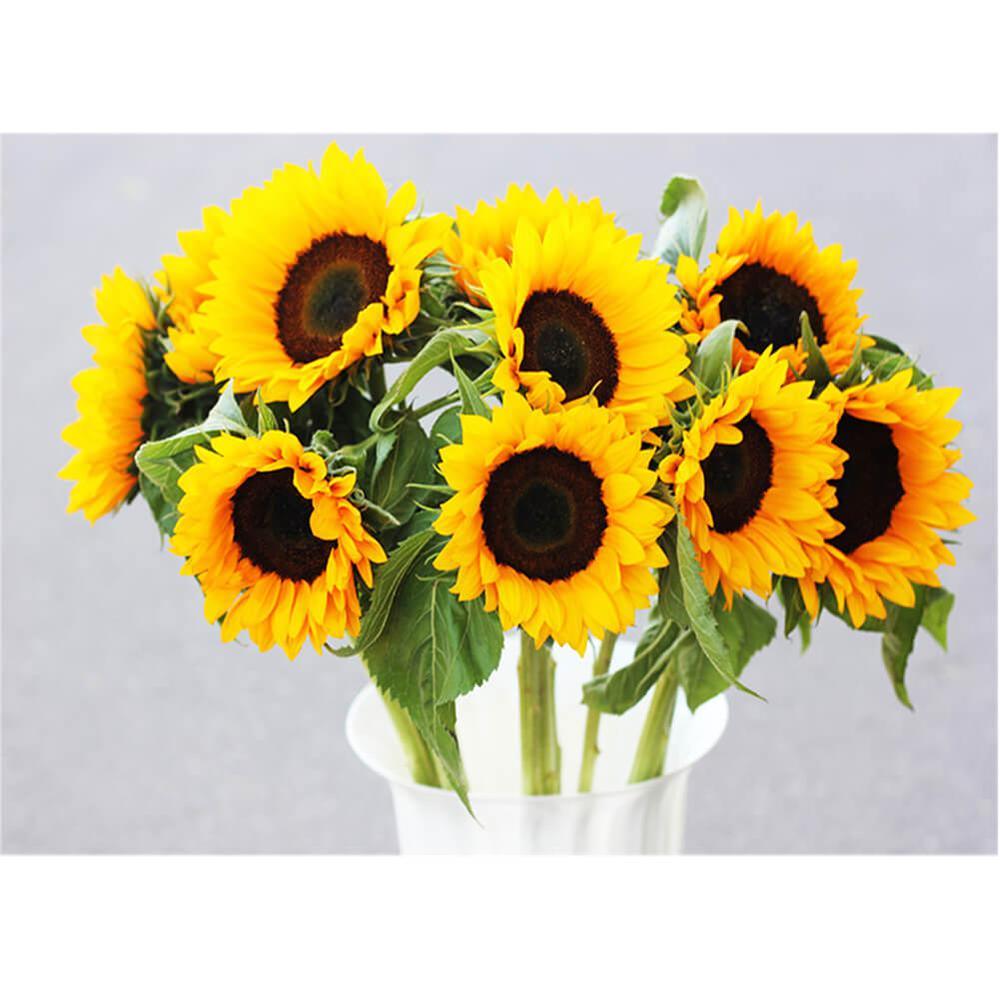 Free Sunflowers - MyCraftsGfit - Free 5D Diamond Painting