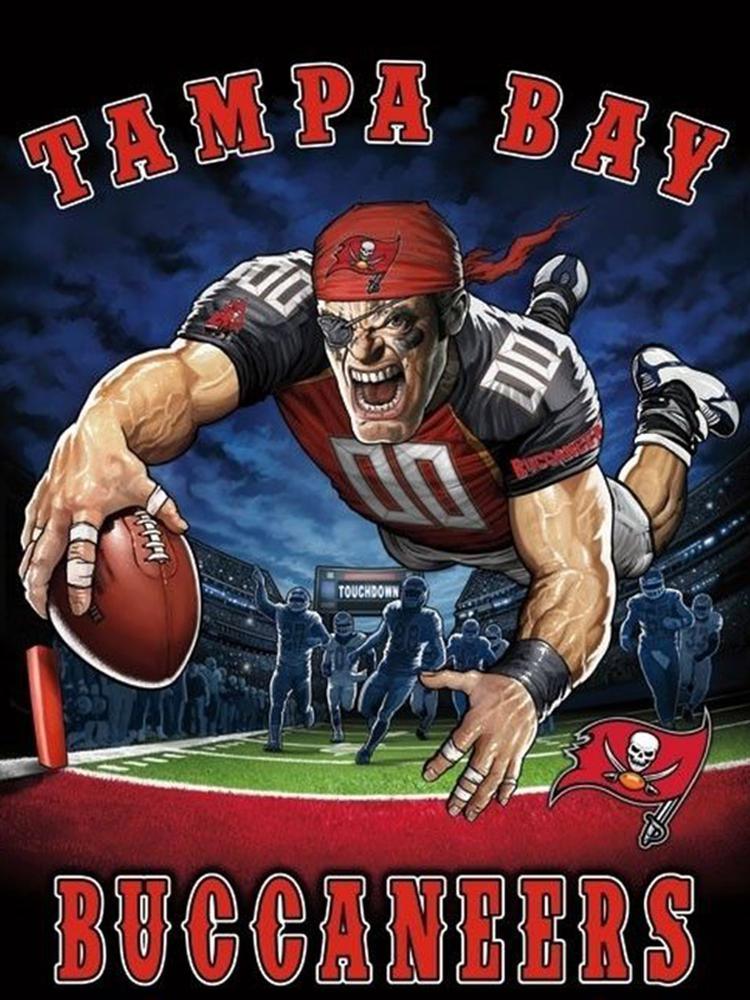 Free Tampa Bay Buccaneers - MyCraftsGfit - Free 5D Diamond Painting