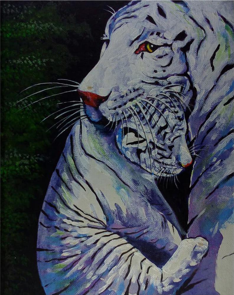 Free Tiger - MyCraftsGfit - Free 5D Diamond Painting