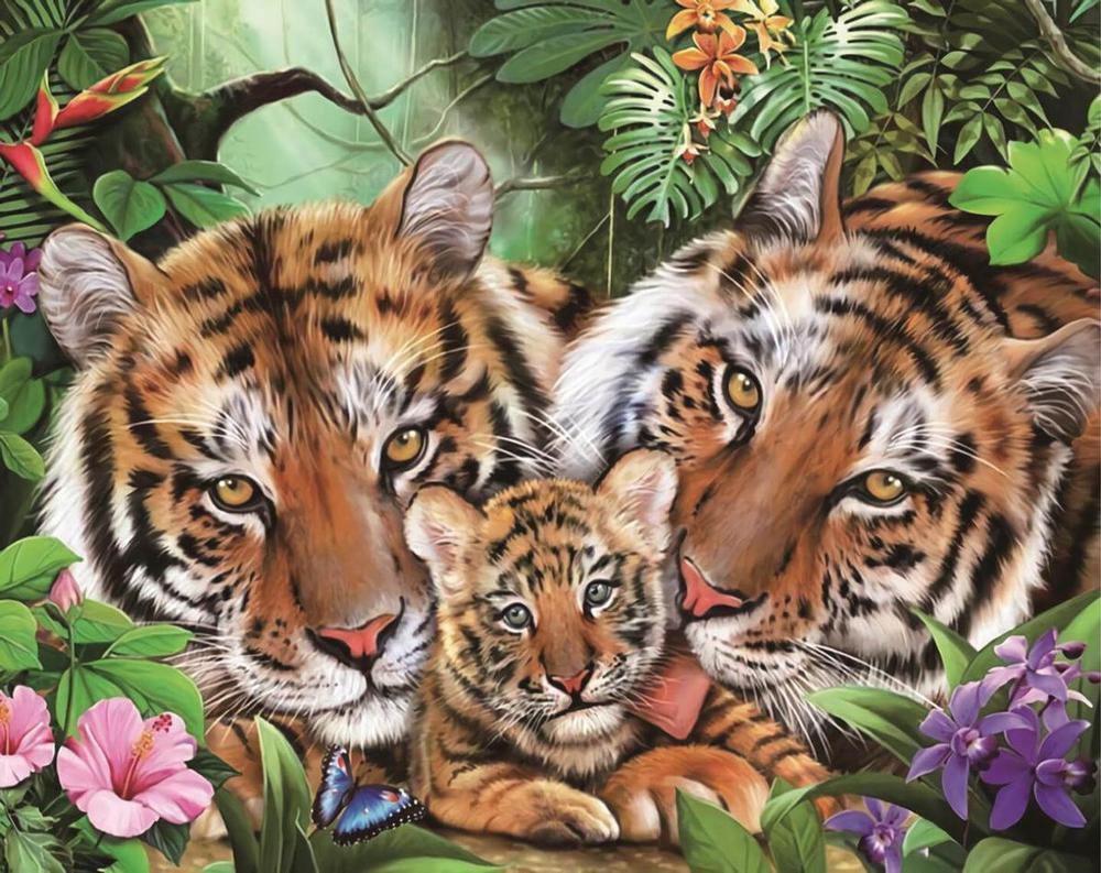 Free Tiger - MyCraftsGfit - Free 5D Diamond Painting