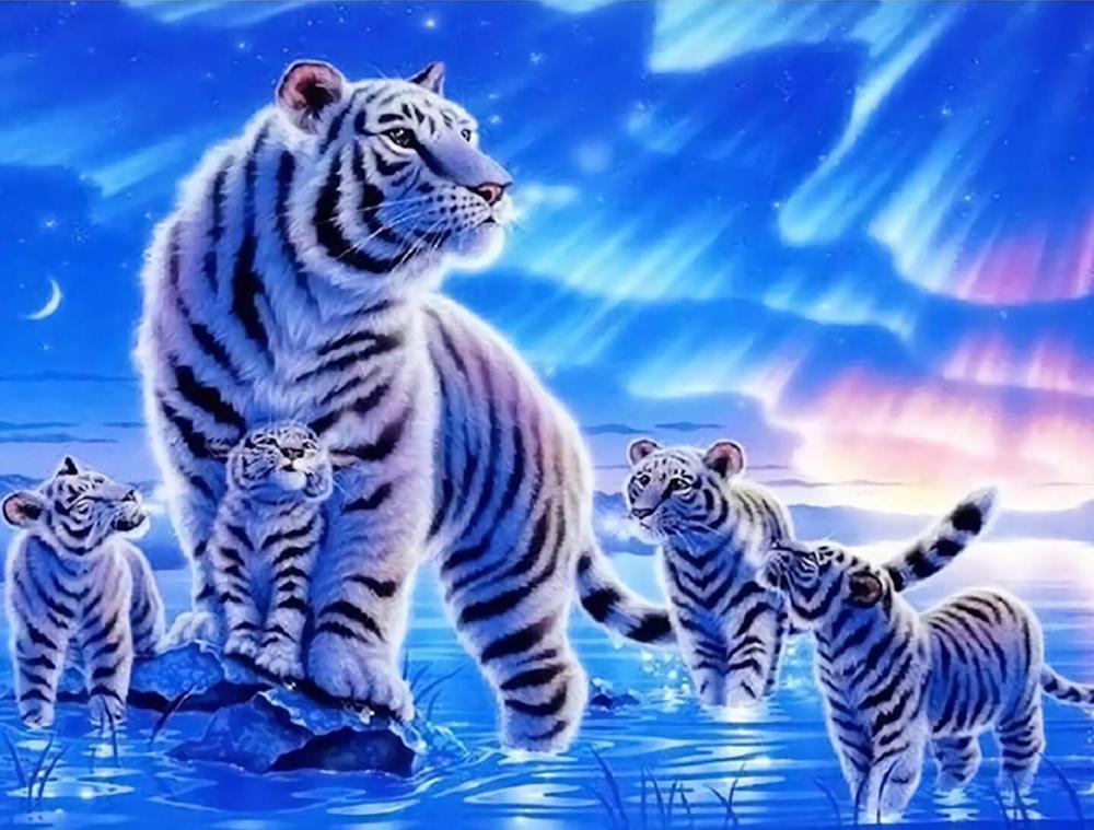 Free Tiger - MyCraftsGfit - Free 5D Diamond Painting