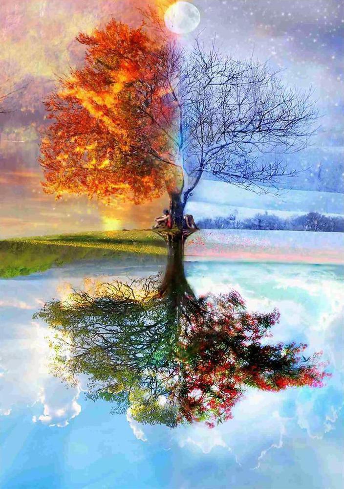 Free Tree of Life - MyCraftsGfit - Free 5D Diamond Painting