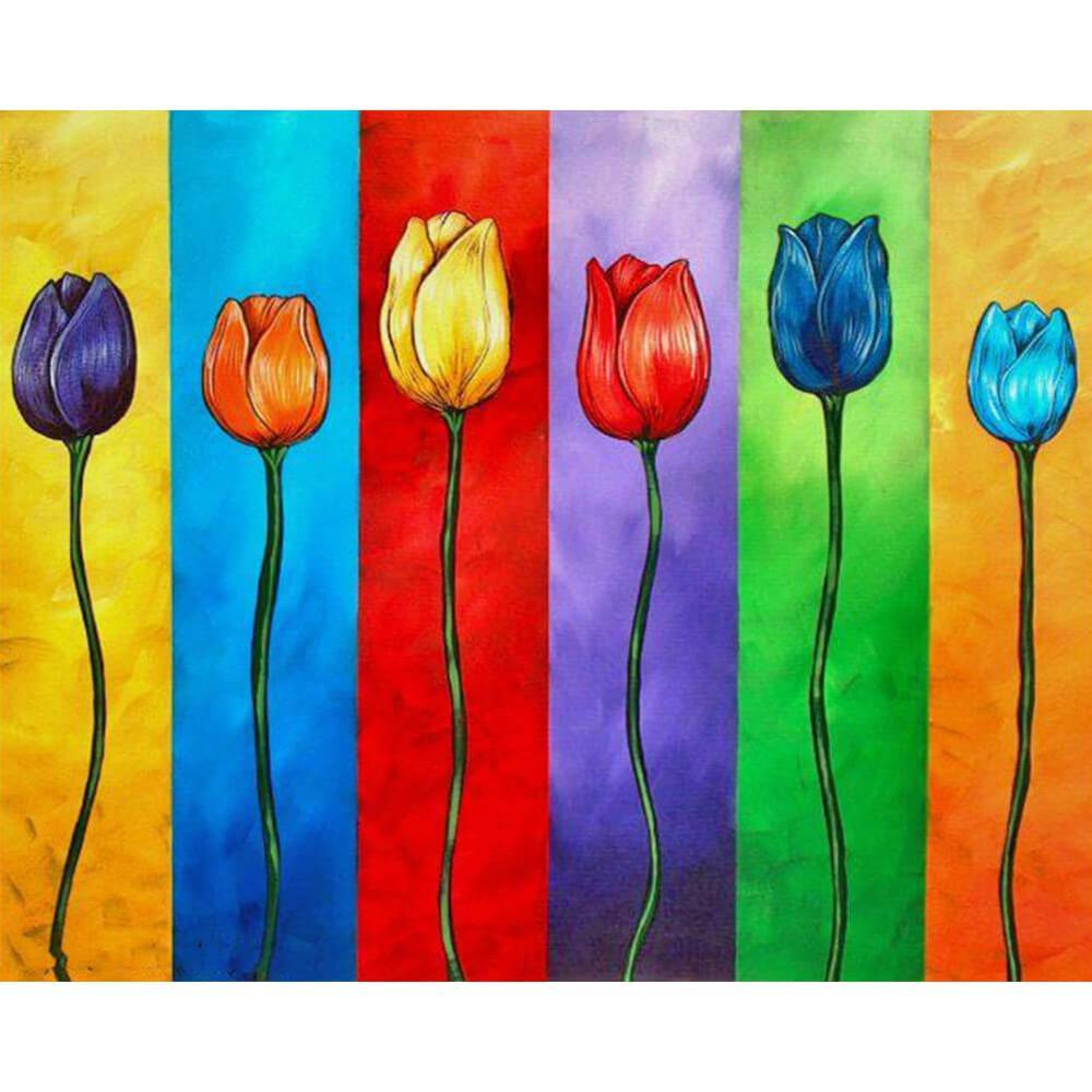 Free Tulip - MyCraftsGfit - Free 5D Diamond Painting