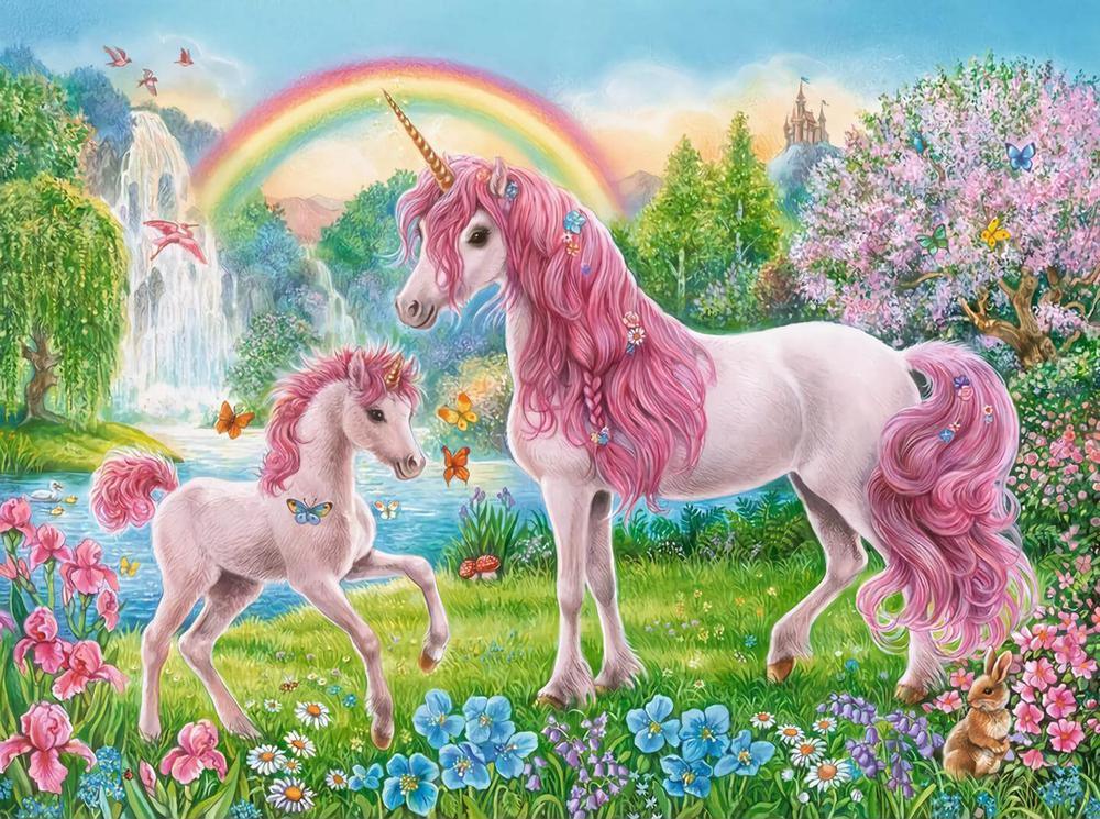 Free Unicorns - MyCraftsGfit - Free 5D Diamond Painting