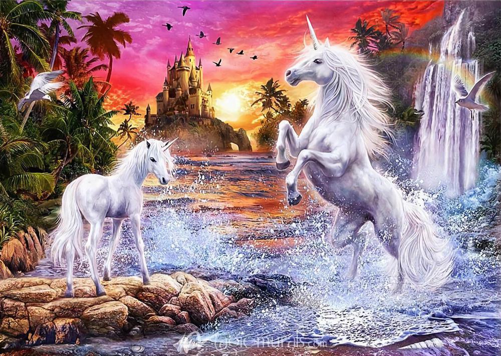 Free Unicorns - MyCraftsGfit - Free 5D Diamond Painting