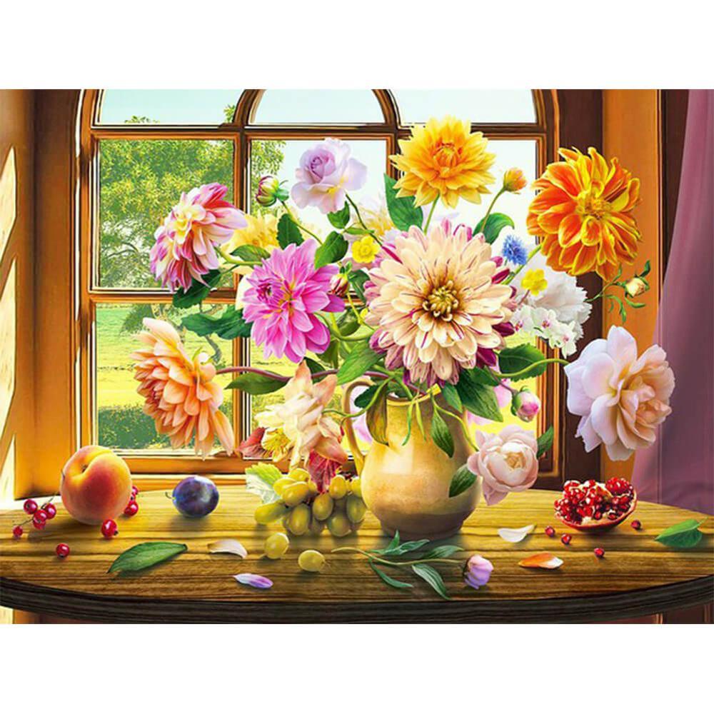 Free Vase flower - MyCraftsGfit - Free 5D Diamond Painting