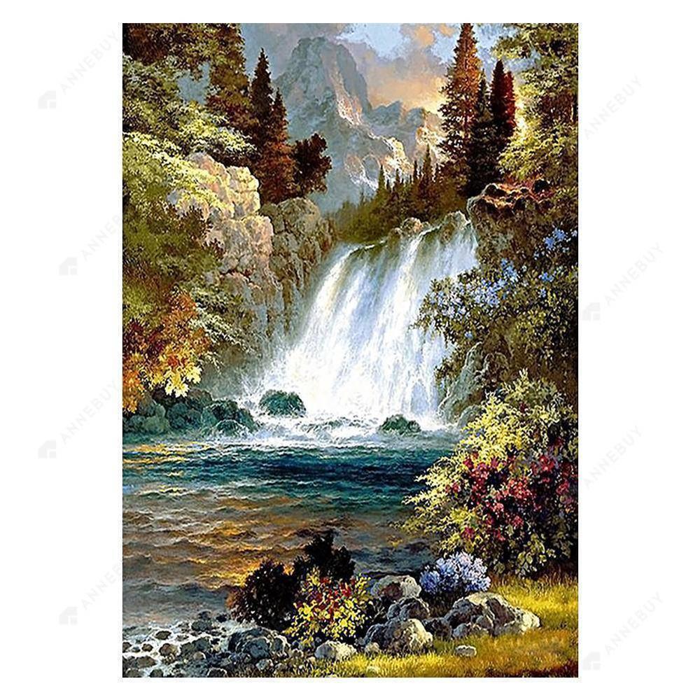 Free Waterfall - MyCraftsGfit - Free 5D Diamond Painting