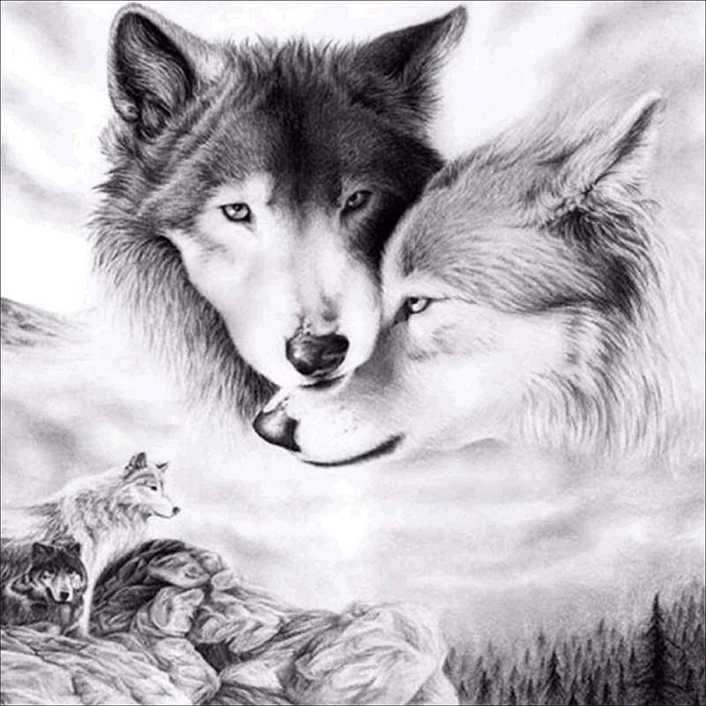 Free Wolf - MyCraftsGfit - Free 5D Diamond Painting