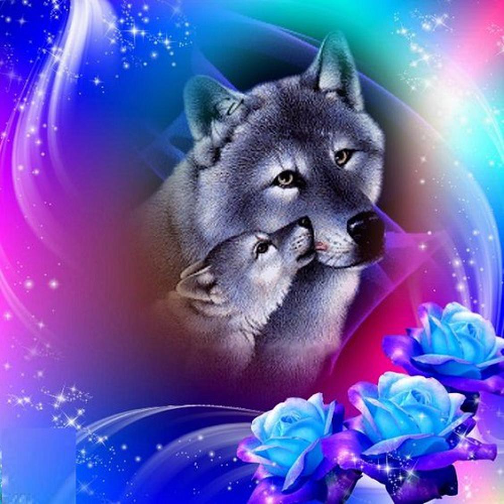 Free Wolf - MyCraftsGfit - Free 5D Diamond Painting